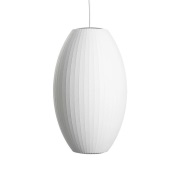 HAY - Nelson Cigar Bubble M hanglamp, Ø 33 cm, wit