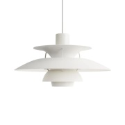 Louis Poulsen - PH 5 Hanglamp Monochrome White