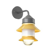 MARSET - Santorini Wandlamp IP65 Fixed Mosterd Geel