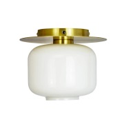 Dyberg Larsen - Arp Plafondlamp Opal/Brass DybergLarsen