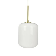 Dyberg Larsen - Silvia 20 Hanglamp Opal/Brass DybergLarsen