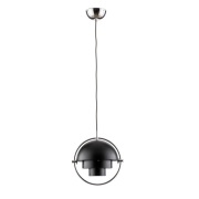 GUBI - Multi-Lite hanglamp S Chrome/Zwart