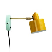 Dyberg Larsen - Ocean Wandlamp Curry/Brass/Turquoise DybergLarsen