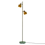 Dyberg Larsen - Ocean Vloerlamp Curry/Turquoise