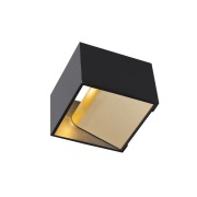 SLV - Logs In Wandlamp LED Dim-To-Warm Black/Brass
