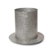 ferm LIVING - Auran Pot Large Galvanized