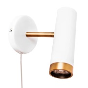 By Rydéns - Puls Wandlamp White/Brass