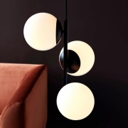 Nordlux - Lilly Hanglamp Black/Opal