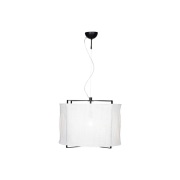 By Rydéns - Softy hanglamp Ø60 mat zwart/wit