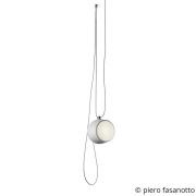 FLOS - Aim Small Hanglamp Zonder Plug Wit