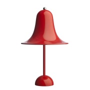 Verpan - Pantop Taffellamp Ø23 Bright Red