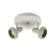 Lindby - Huby 2 Plafondlamp Beige/Licht Groen