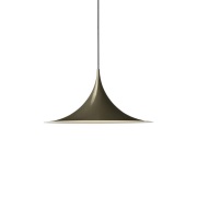 GUBI - Semi Hanglamp Ø47 Glossy Dark Cocoa