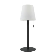 Lindby - Azalea LED Portable Taffellamp IP44 Wit/Zwart
