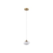 Lindby - Piatra Hanglamp Opaal/Geel Koper