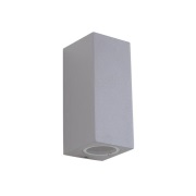 Lucande - Xava Buiten Wandlamp Up/Down Grijs