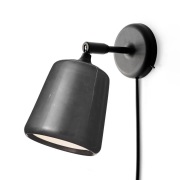 New Works - Material Wandlamp Black Marble