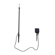 Lindby - Balian zonne-energie lamp met grondpen zwart