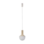 Lucande - Florine Hanglamp Beige/Opaal