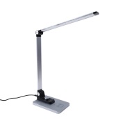 Lindby - Valtaris LED Tafellamp CCT Silver/Black