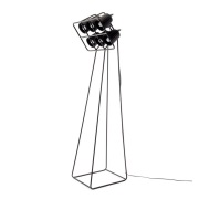 SELETTI - Multilamp Vloerlamp Zwart
