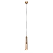 Lucande - Freylin Hanglamp Amber/Brass