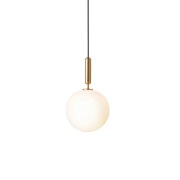Nuura Aps - Miira 1 Hanglamp Large Brass/Opal White Nuura
