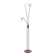 Lindby - Felicia Vloerlamp Nickel/White