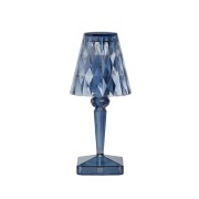 Kartell - Battery Portable Taffellamp IP54 Licht Blauw