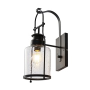 Lindby - Rozalie Wandlamp Clear/Black