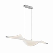 Lucande - Edano Hanglamp White/Chrome