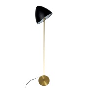 Dyberg Larsen - Oulu Vloerlamp Black/Brass DybergLarsen