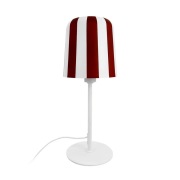 Dyberg Larsen - Gry Tafellamp Dark Rood/Wit