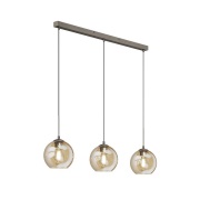 Lindby - Sofian Hanglamp Amber/Brass