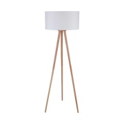 Lindby - Charlia Vloerlamp White/Wood