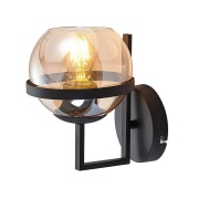 Lindby - Marinka Wandlamp Amber/Black