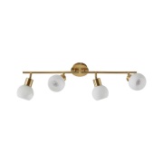 Lindby - Eleina 4 Plafondlamp Brass