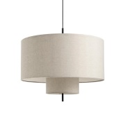 New Works - Margin Hanglamp Beige Canvas Ø70