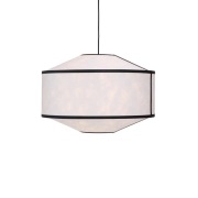 New Works - Kite 2B Hanglamp Ø65 Wit/Zwart