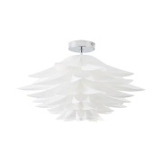Lindby - Rimon Plafondlamp White/Chrome
