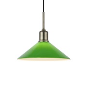 Markslöjd - Vela Hanglamp Antique Brass/Green