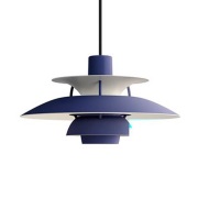 Louis Poulsen - PH 5 Mini hanglamp, blauw, Ø 30 cm