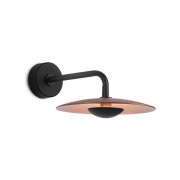 MARSET - Ginger 20A buitenwandlamp, 24V, dimbaar, IP65, bruin
