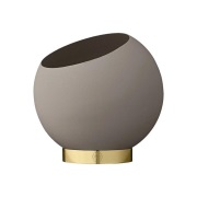 AYTM - Globe Pot Ø17xH15,4 Taupe/Gold
