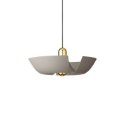 AYTM - Cycnus Hanglamp Ø45 Taupe/Goud