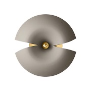 AYTM - Cycnus Wandlamp Ø45 Taupe/Goud