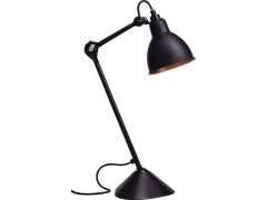 Lampe Gras - 205 Tafellamp Zwart/Zwart/Koper