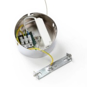 Lucande - Hayley 1 Hanglamp Ø9 Clear/Chrome