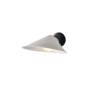 DCW - Plume Wandlamp Zwart/Porcelain