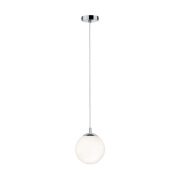 Paulmann - Globe hanglamp IP44 satijn/chroom